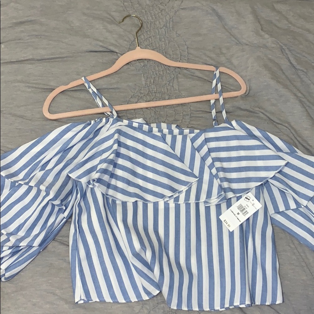 NWT Bloomingdales Striped too